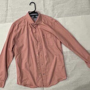 Tommy Hilfiger Men’s Button-Up Shirt – Custom Fit – Size M